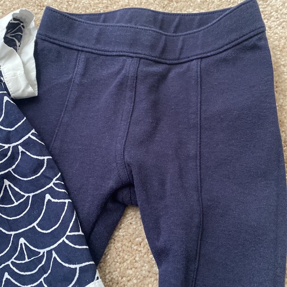 Janie and Jack Navy Matching Set - Picture 2 of 5